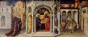 Gentile da Fabriano baby Jesus in the temple frambares Germany oil painting artist